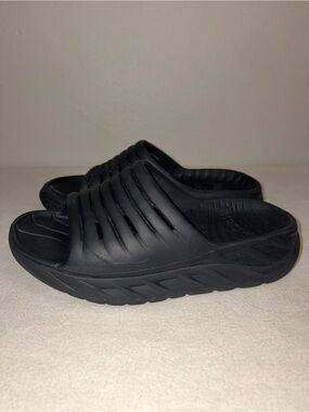 Hoka One One ORA Recovery Slide Black Size 8 Women’s